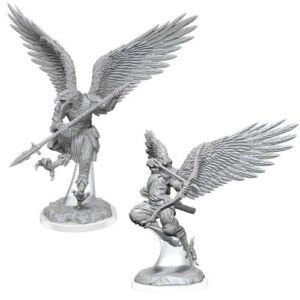 Dungeons & Dragons Nolzur’s Marvelous Miniatures W17 Aarakocra Fighters (Unpainted)