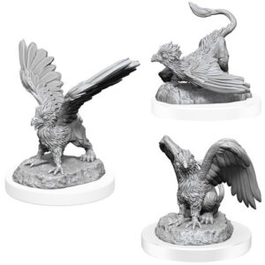 Dungeons & Dragons Nolzur’s Marvelous Miniatures W17 Griffon Hatchlings (Unpainted)