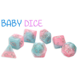 Gate Keeper Games 7-Die Set Halfsies Baby