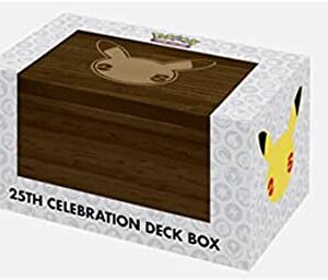 Ultra Pro Deckbox Pokémon Wooden 100+ 25th Celebration