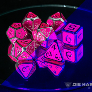 Die Hard Dice 7 Die Set AfterDark Drakona Aragonite