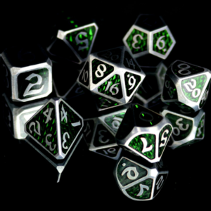 Die Hard Dice 7 Die Set Drakona Ventus Chloros
