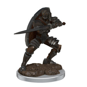 Dungeons & Dragons Miniatures Icons Of The Realms Premium Figures W7 Warforged Fighter
