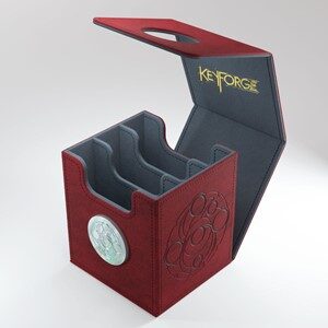 Gamegenic Keyforge Vault Deck Box Red