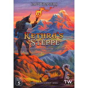 Cartographers Heroes Map Pack 5 Kethra’s Steppe