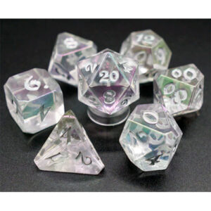 Die Hard Dice 7 Die Set Avalore Prismatic Moonlight