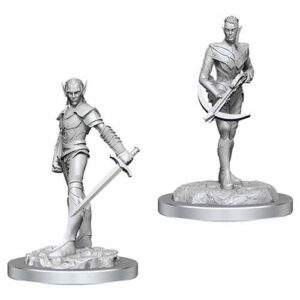 Dungeons & Dragons Nolzur’s Marvelous Miniatures W18 Drow Fighters
