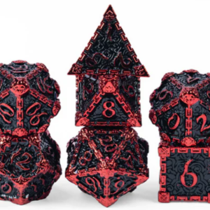 Foam Brain Games Dagger Of Venom Magma RPG Metal Dice Set