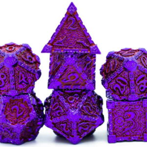 Foam Brain Games Dagger Of Venom Mauveine RPG Metal Dice Set