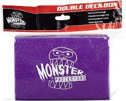 Monster Double Deck Box Purple Glitter