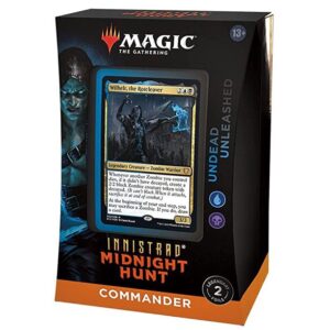 Magic The Gathering Innistrad Midnight Hunt Commander Deck - Undead Unleashed