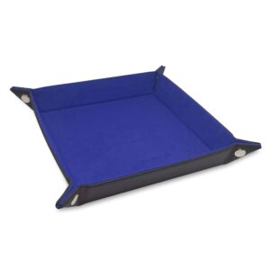 BCW Dice Tray LX Square Blue