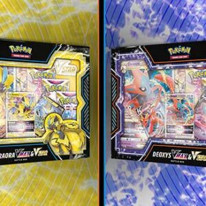 Pokémon Deoxys/Zeraora Vmax & Vstar Battle Box