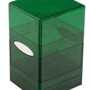 Ultra Pro Deckbox Satin Tower Glitter Green