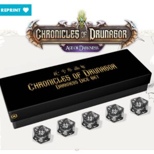 Chronicles Of Drunagor Age Of Darkness Darkness Dice Set