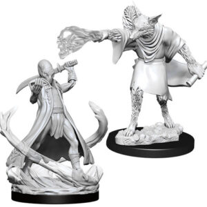Dungeons & Dragons Nolzur’s Marvelous Miniatures W11 Arcanaloth & Ultroloth (Unpainted)