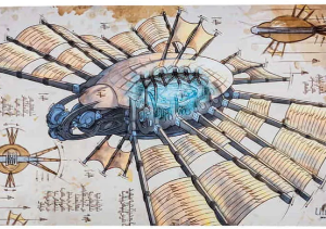 Ultra Pro Playmat MTG The Brothers War Schematic V1