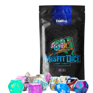 MDG 7-Die Set Resin Mystery Misfit Dice