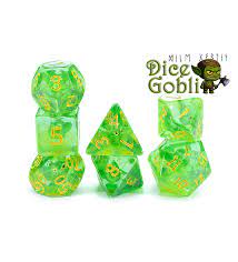 Gate Keeper Games 7-Die Set Inclusion Dice Dice Goblin