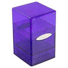 Ultra Pro Deckbox Satin Tower Glitter Purple