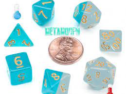 Gate Keeper Games 7-Die Set Mighy Tiny Dice Metamorph