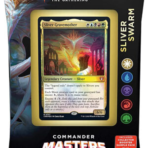 Magic The Gathering Commander Masters Commander Deck-Sliver Swarm