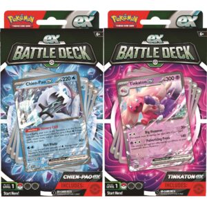 Pokémon EX Battle Deck (Tinkaton EX or Chien-Pao EX)