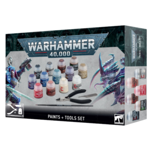 Warhammer 40000 Paints + Tools Set (10th Edition)