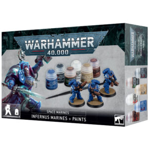 Warhammer 40000 Space Marines Infernus Marines + Paints