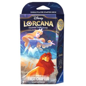 Disney Lorcana TCG The First Chapter Starter Deck Sapphire/Steel