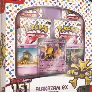 Pokémon Scarlet & Violet 3.5 151 Alakazam EX Collection Box