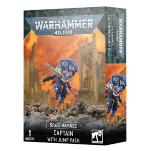 Warhammer 40000 Space Marines Captain With Jump Pack