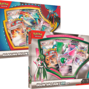 Pokémon Roaring Moon/Iron Valiant EX Box