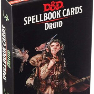 Dungeons & Dragons 5th Edition Spellbook Card Deck Druid (GF9)