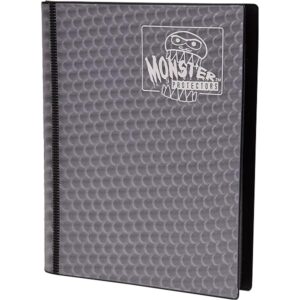 Monster Binder 4-Pocket Holo Black
