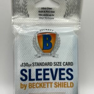 Beckett Shield < 130pt Standard Size Card Sleeves (100 count)