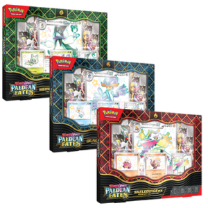 Pokémon Scarlet & Violet 4.5 Paldean Fates Premium Collection (Skeledirge EX/Quaquaval EX/Meowscarada EX)