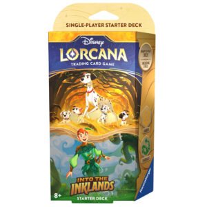 Disney Lorcana TCG Into The Inklands Starter Deck Amber/Emerald