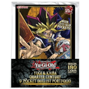 Konami Yu-Gi-Oh! Portfolio 9-Pocket Yugi & Kaiba Quarter Century