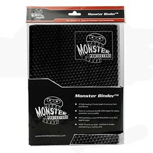 Monster Binder 12 Pocket Zodiac Matte Black
