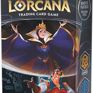 Disney Lorcana TCG Rise Of The Floodborn Starter Deck Amber/Sapphire