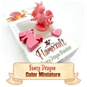 Flamecraft Pink Dragon Tokens