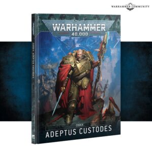 Warhammer 40000 Codex Adeptus Custodes (new)