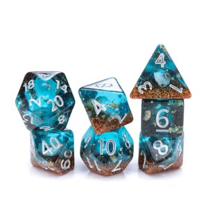 Gate Keeper Games 7-Die Set Inclusion Dice Biome Deep Sea