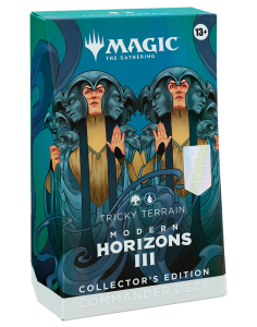 Magic The Gathering Modern Horizons 3 Commander Deck Collectors Edition Tricky Terrain