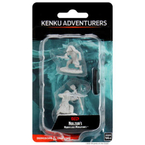 Dungeons & Dragons Nolzur’s Marvelous Miniatures W10 Kenku Adventurers (Unpainted)