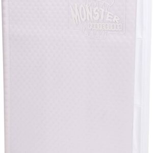 Monster Binder 9 Pocket Holofoil White