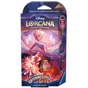 Disney Lorcana TCG Shimmering Skies Starter Deck Amethyst/Ruby