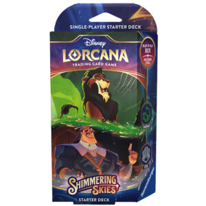 Disney Lorcana TCG Shimmering Skies Starter Deck Emerald/Steel