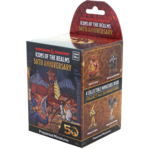 Dungeons & Dragons Miniatures Icons Of The Realms 50th Anniversary Booster Box